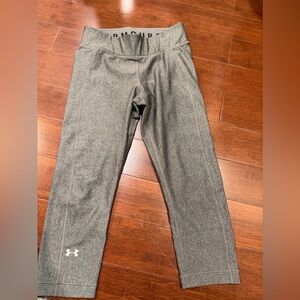 Under Armour Women’s Heatgear Compression Charcoal Leggings